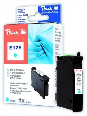 Peach T1282 alternativní inkoustová kazeta / modrá
