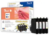 Peach T0711-T0714 alternativní cartridge /  1x8,1 , 3x6.2 ml/ Combi-Pack 