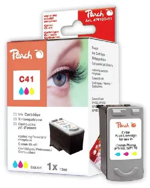PEACH kompatibilní cartridge Canon CL-41, Color, 22 ml