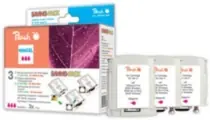 Peach 940XL alternativní cartridge / HP Officejet Pro 8000, 8500 / Saving Pack / 3x17 ml / Fialová