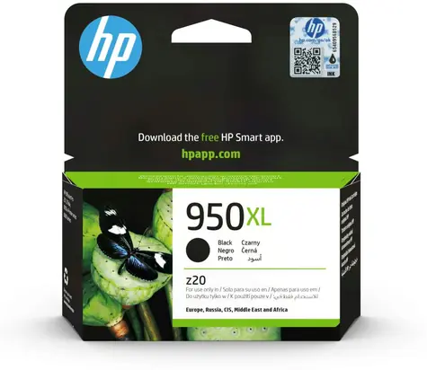 HP CN045AE originální cartridge 950XL / HP OfficeJet Pro 8600 / 53 ml / Černá