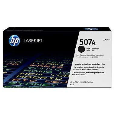 HP CE400A originální toner / LaserJet Enterprise 500 / 5.500 stran / Černý