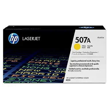 HP CE402A originální toner / LaserJet Enterprise 500 / 6.000 stran / Žlutý