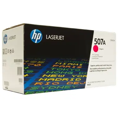 HP CE403A originální toner / LaserJet Enterprise 500 / 6.000 stran / Purpurový
