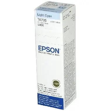 Epson T6735 originální cartridge / 70 ml / Světle modrá
