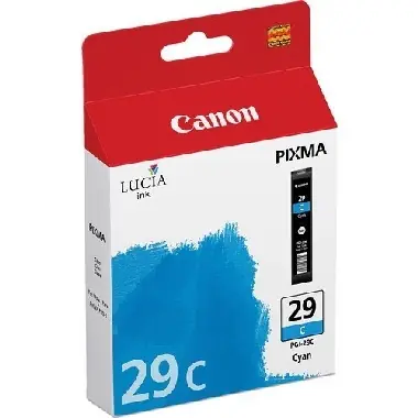 Canon PGI-29 C originální cartridge / Azurová