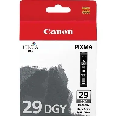 Canon PGI-29 DGY originální cartridge / Tmavě šedá