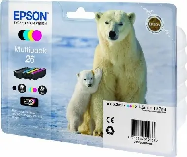 Epson T2616 originální cartridge / XP-700 / Barevná (CMYK)