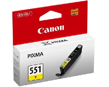 Canon CLI-551 Y originální cartridge / 7 ml / žlutá