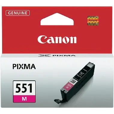 Canon CLI-551 M originální cartridge / 7 ml / Fialová