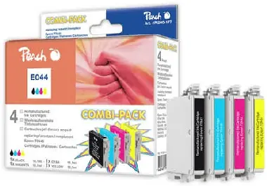 Peach alternativní cartridge / Epson C64/C84 / 4x13 ml / Multipack