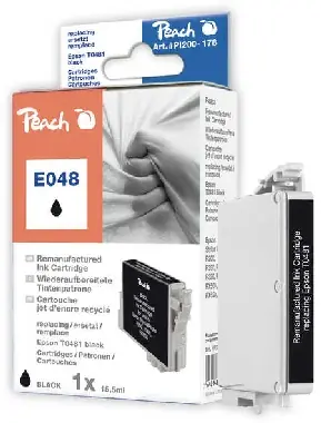 Peach alternativní cartridge / Epson Stylus Photo R300, RX500 / 16 ml / černá