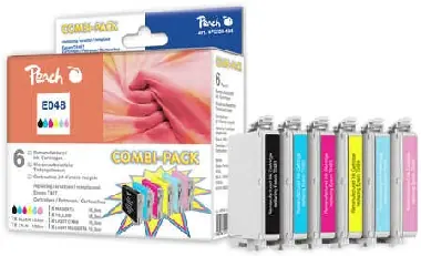 Peach alternativní cartridge / Epson Stylus Photo R300, RX500 / combipack