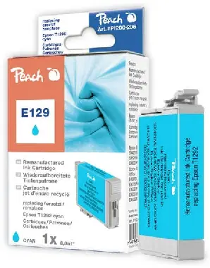 Peach T1292 alternativní cartridge / Epson Stylus SX420W / 8,3 ml / Repasovaná / modrá
