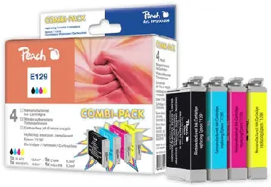 Peach Remanufactured T1295 alternativní cartridge / Epson Stylus SX420W / 1x13 3x 8,3 ml / Repasovaná / combipack