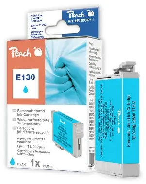 Peach T1302 alternativní cartridge / Epson Stylus Office BX525WD / 11 ml / Modrá