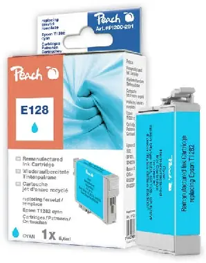 Peach T1282 alternativní cartridge s čipem / Stylus S22 / 5,6 ml / Modrá