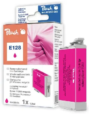 Peach T1283 alternativní cartridge s čipem / Stylus S22 / 5,6 ml / Fialová