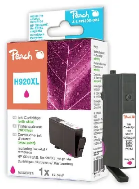 Peach 920XL alternativní cartridge s čipem / HP OFFICEJET 6000 / 12 ml / Fialová