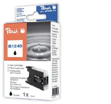 Peach alternativní cartridge / Brother MFC-J430W / 16ml / Černá