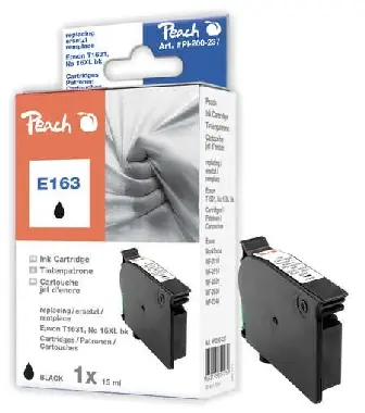 Peach T1631 alternativní cartridge / Epson WF2010, 2510 / 15 ml / Černá