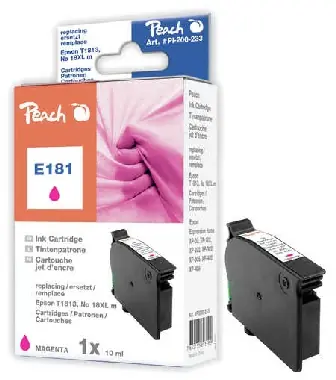 Peach T1813 alternativní cartridge / Epson Expression Home XP-202 / 10 ml / Fialová