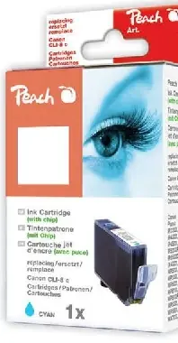 Peach CLI-551XL alternativní cartridge s čipem / Pixma iP7250 / Modrá