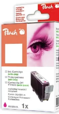 Peach CLI-551XL alternativní cartridge s čipem / Pixma iP7250 / Fialová