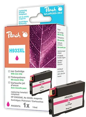 Peach 933XL alternativní cartridge / HP OFFICEJET 6000 / fialová