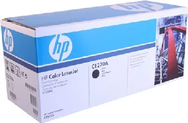 HP CE270A originální toner / CLJ CP5525 / 13.500 stran / Černý