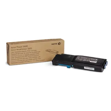 Xerox 106R02233 originální toner / Phaser 6600, WC6605 / 6.000 stran / Modrý