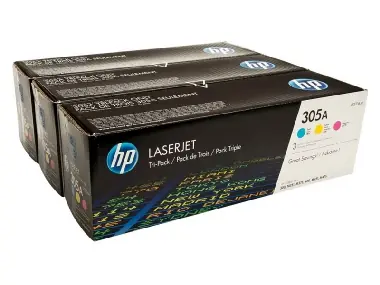 HP CF370AM originální toner / LaserJet Pro 300 / LaserJet Pro  400 / 3x2.600 stran / azurový / purporový / žlutý / doprodej