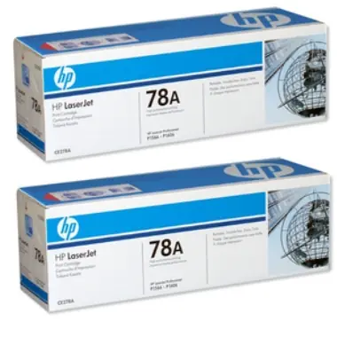 HP CE278AD originální toner / LJ P1566, P1606 / 2x2.100 stran / Černý