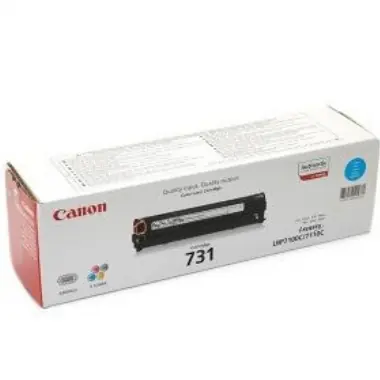 Canon CRG-731C originální toner / LBP-7100, LBP-7110 / 1.500 stran / Modrý