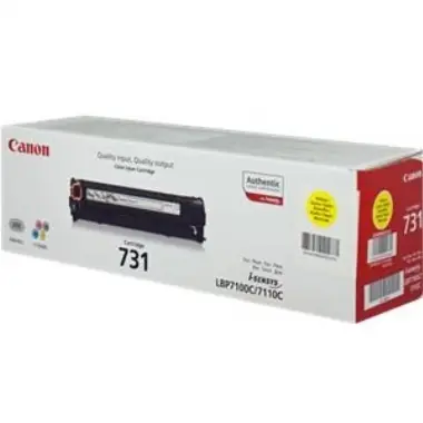 Canon CRG-731Y originální toner / LBP-7100, LBP-7110 / 1.500 stran / Žlutý