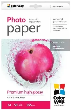 COLORWAY Fotopapír / Super lesklý / A4 / 255g/m2 / 50 listů