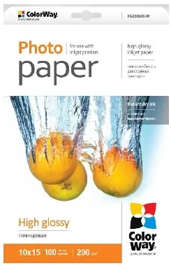 COLORWAY Fotopapír 10x15 (lesklý) - 200g/m2 100ks