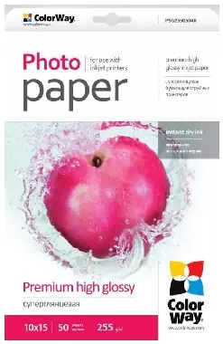 COLORWAY Fotopapír / Super lesklý / 10x15 / 255g/m2 / 50 listů