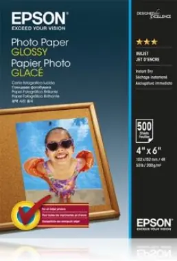 EPSON Photo Paper Glossy 10x15 500 listů / Lesklý