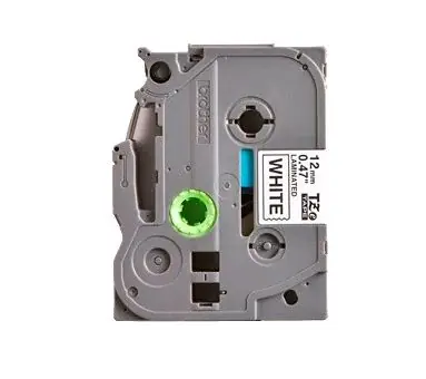 Brother TZ-231 / Kazeta s páskou / Laminovaná / Bílá/Černá / 12mm / 8m