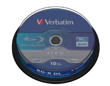Verbatim Blu-Ray BD-R 10ks / 50GB / 6x / DualLayer