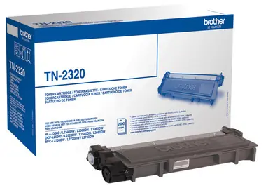 Brother TN-2320 originální toner / DCP-L25xx, HL-L23xx, MFC-L27xx / 2.600 stran / Černý