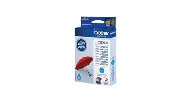 Brother LC-225XLC originální cartridge / MFC-J4420DW/MFC-J4620DW / azurová