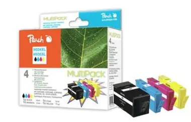 Peach HP 934/935XL Multipack Remanufakturovaná cartridge / HP Officejet Pro 6230 e-printer / 6830 e-AiO / 1x bk+CMY