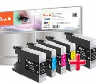 Peach LC-1280XL MultiPack Plus alternativní cartridge / Brother MFC-J6510 / Multipack XL