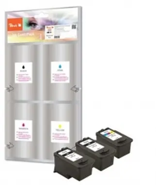 Peach remanufctured PG-512 / CL-513 MultiPack Plus alternativní cartridge / Canon Pixma MP240 / multipack plus