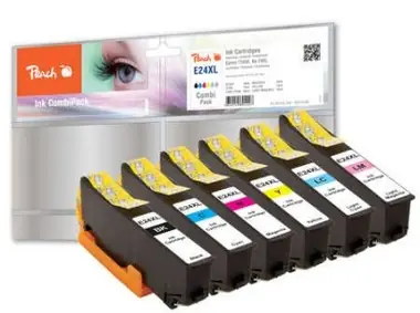 Peach T2438/No 24XL MultiPack alternativní cartridge / pro Epson XP-750 / Multipack