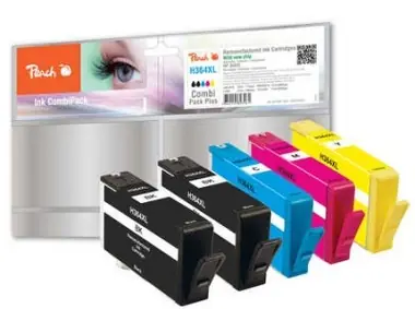 Peach Remanufactured 364XL MultiPack Plus alternativní cartridge / HP Photosmart D5460 / Multipack