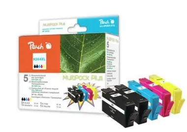 Peach Remanufactured 364XL MultiPack Plus alternativní cartridge / HP Photosmart D5460 / OEM chip / Multipack