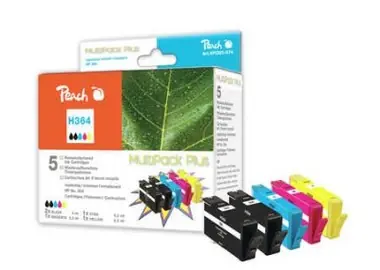 Peach Remanufactured 364 MultiPack Plus alternativní cartridge / HP Photosmart D5460 / MultiPack Plus